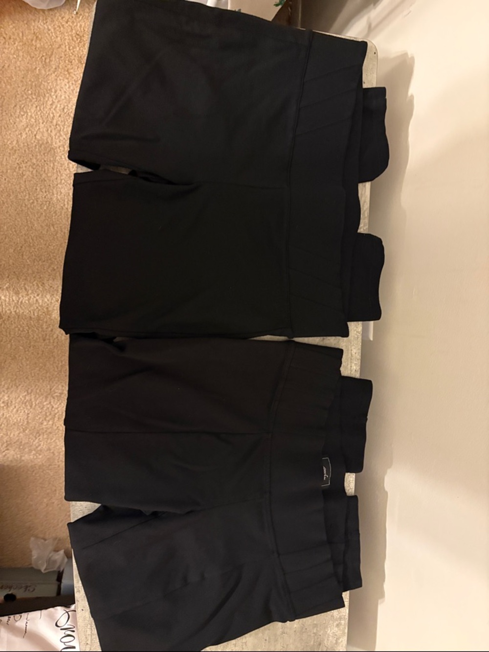 2 Never Worn Black Leggings